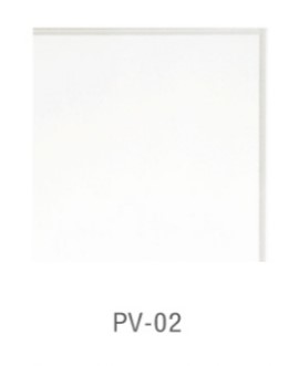 หน้าบาน PVC บานเรียบ ยกริม สีขาว ขนาด 600*750มม.