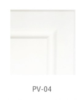 หน้าบาน PVCบานลูกฟัก สีขาว ขนาด 600*475 มม.