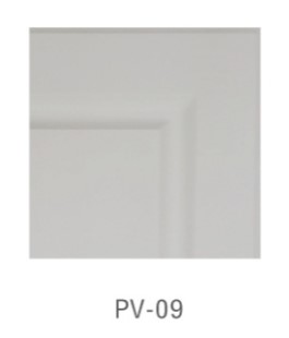 หน้าบาน PVCบานลูกฟัก สีเทา ขนาด 600*475 มม.