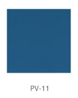 หน้าบาน PVCบานเรียบ สีน้ำเงินขนาด 300*375 มม.