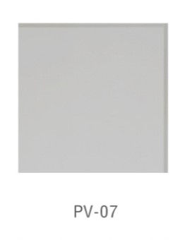 หน้าบาน PVCบานเรียบ ยกริม สีเทา ขนาด 600*937 มม.