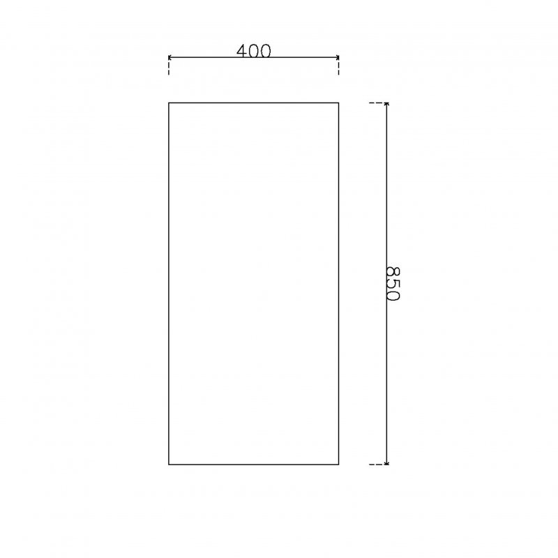 Cover ลามิเนต Viotouch ขนาด 400 x 850 มม.