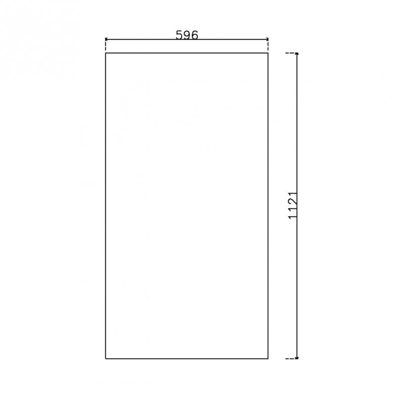 หน้าบานลามิเนต Viotouch ขนาด 600 x 1125 มม.
