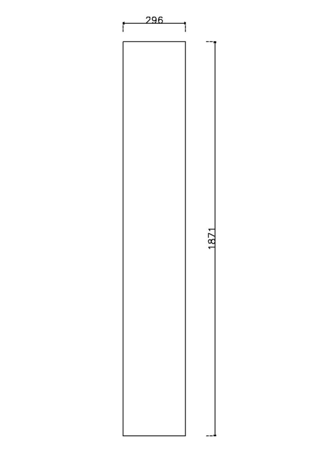 หน้าบาน ไฮกรอสสี Metallic Beige รหัส KLX 915 ขนาด 300*1875 มม.