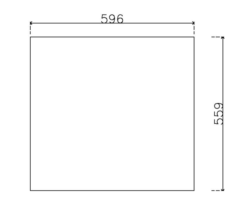 หน้าบาน ไฮกรอสสี Sand Beige รหัส KLX 905 ขนาด 600*562 มม.