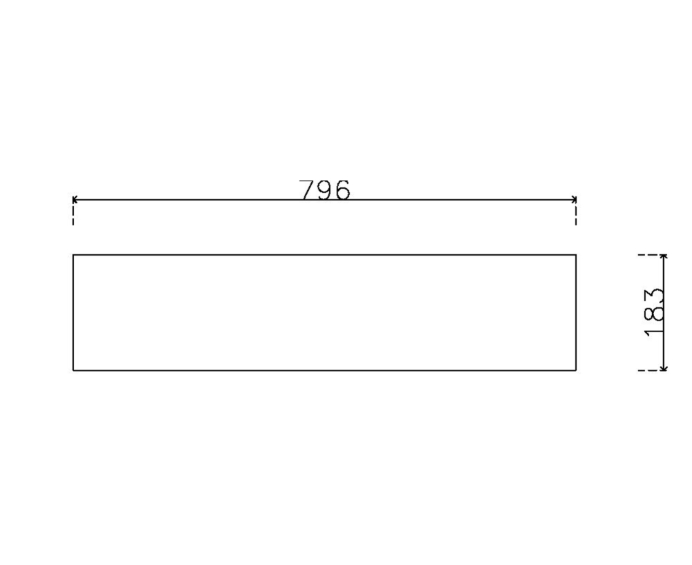 หน้าบาน ไฮกรอสสี Crystal White รหัส KLX 902 ขนาด 800*187 มม.