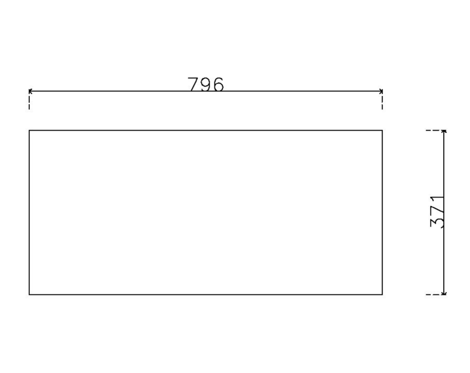 หน้าบาน ไฮกรอสสี Metallic Beige รหัส KLX 915 ขนาด 800*375 มม.