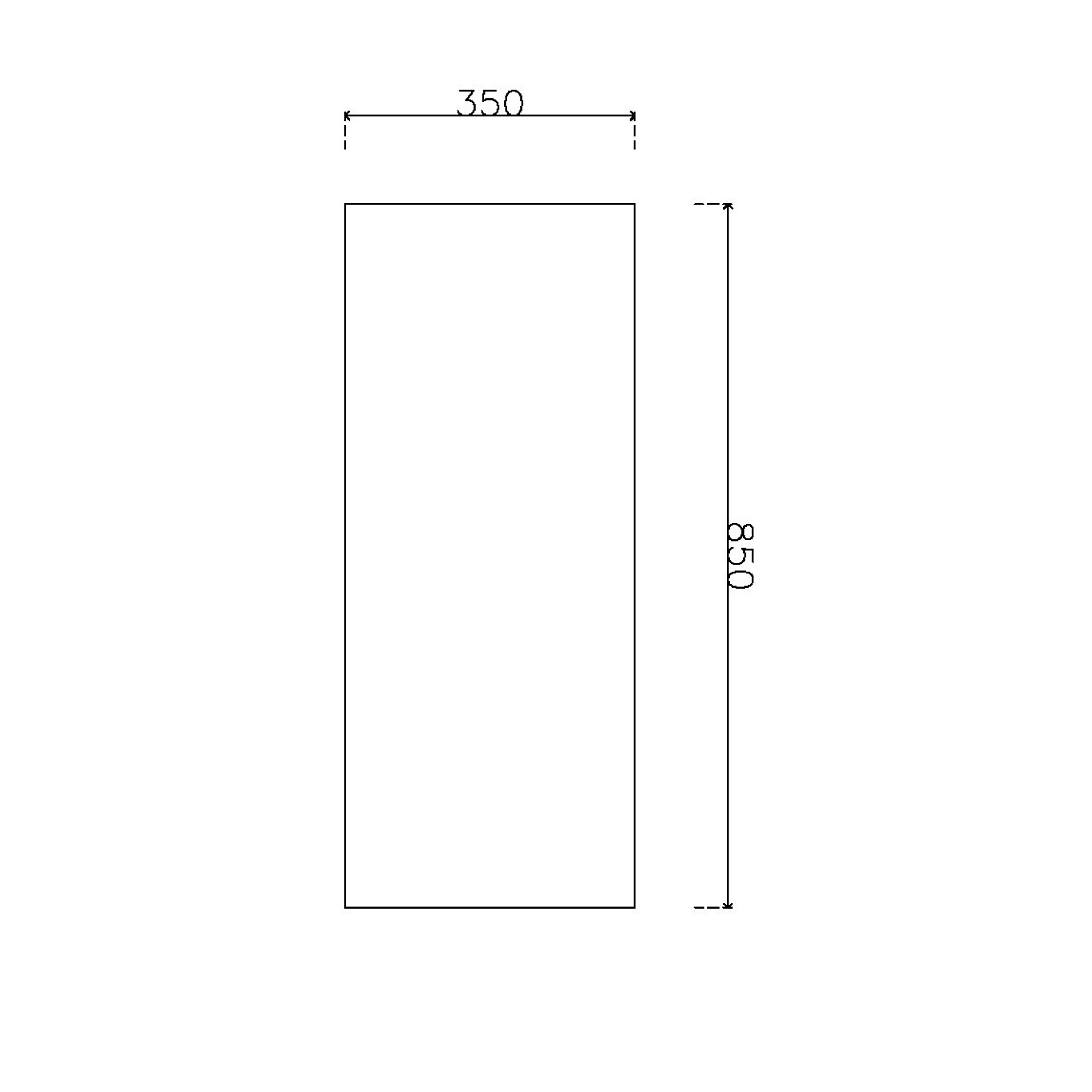 Cover  PVC ขนาด 350*850 มม. สีน้ำเงินบานเรียบ