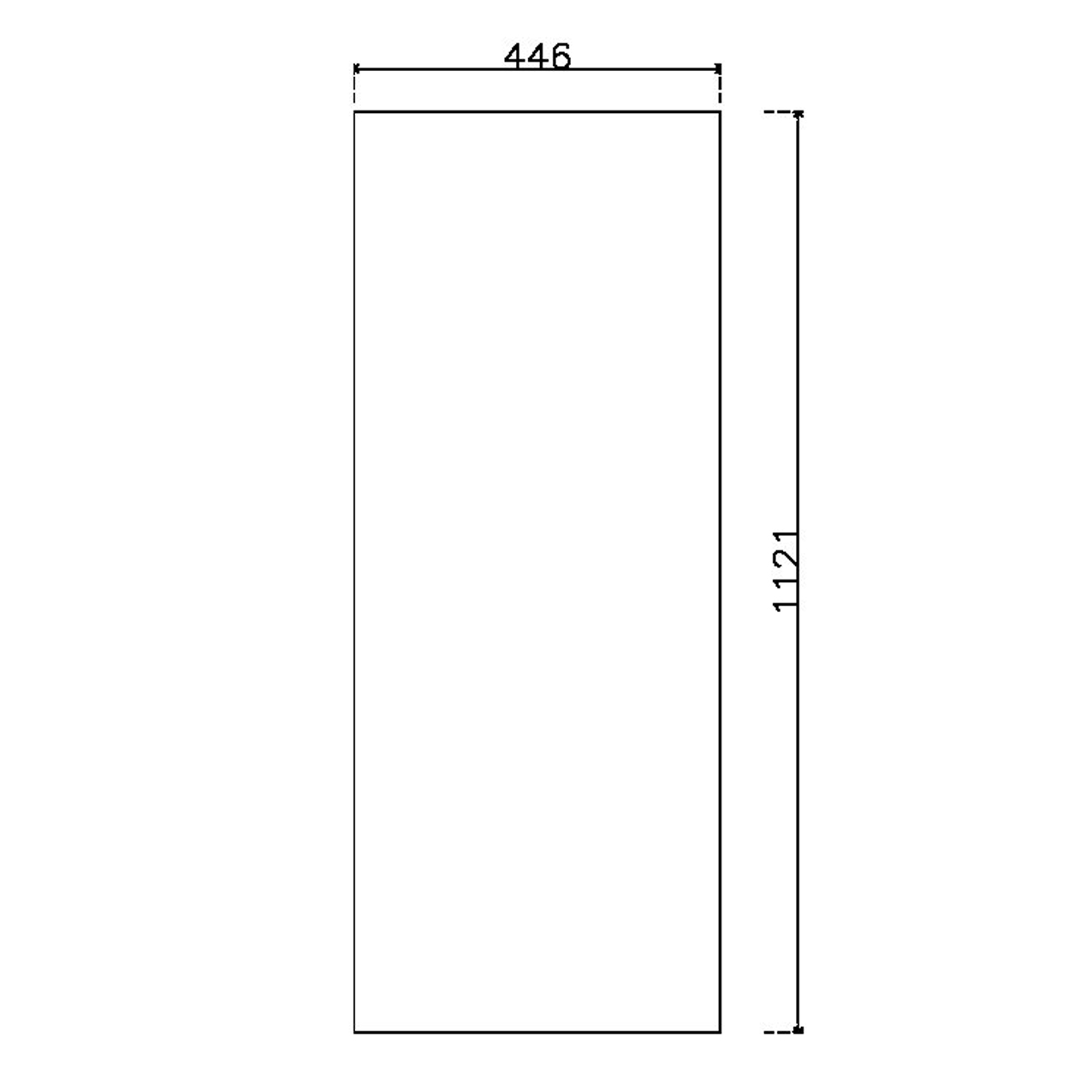 หน้าบาน ไฮกรอสสี Sand Beige รหัส KLX 905 ขนาด 450*1125 มม.
