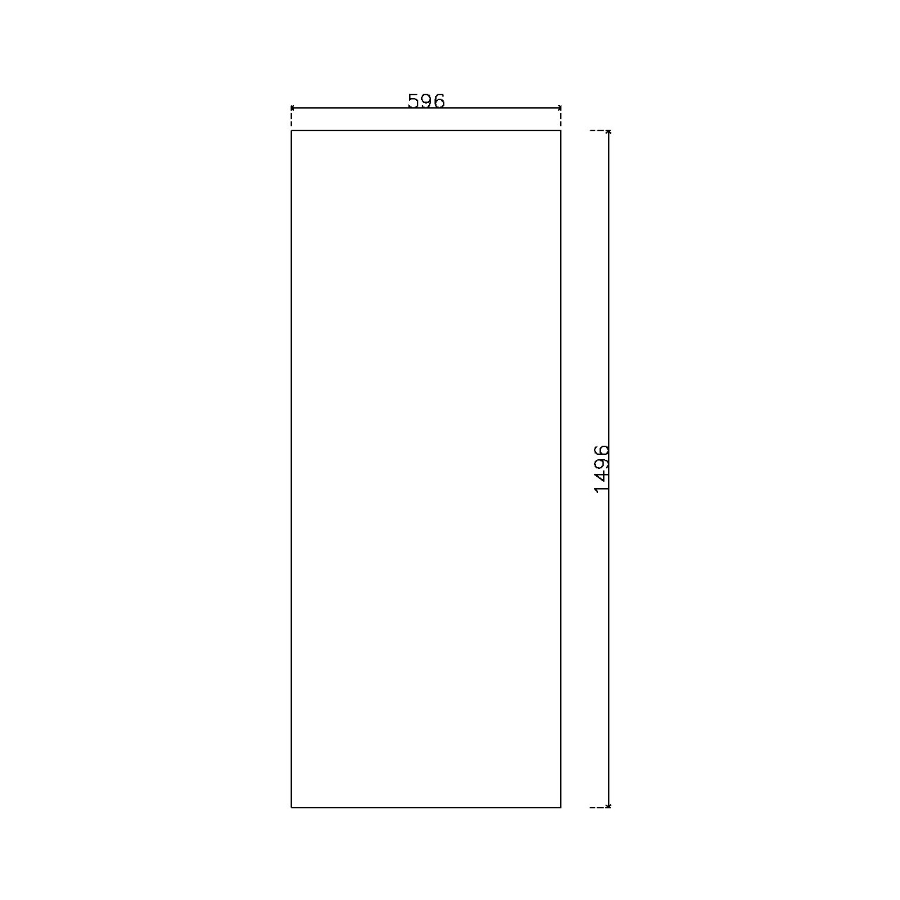 หน้าบาน ไฮกรอสสี Metallic Beige รหัส KLX 915 ขนาด 600*1500 มม.