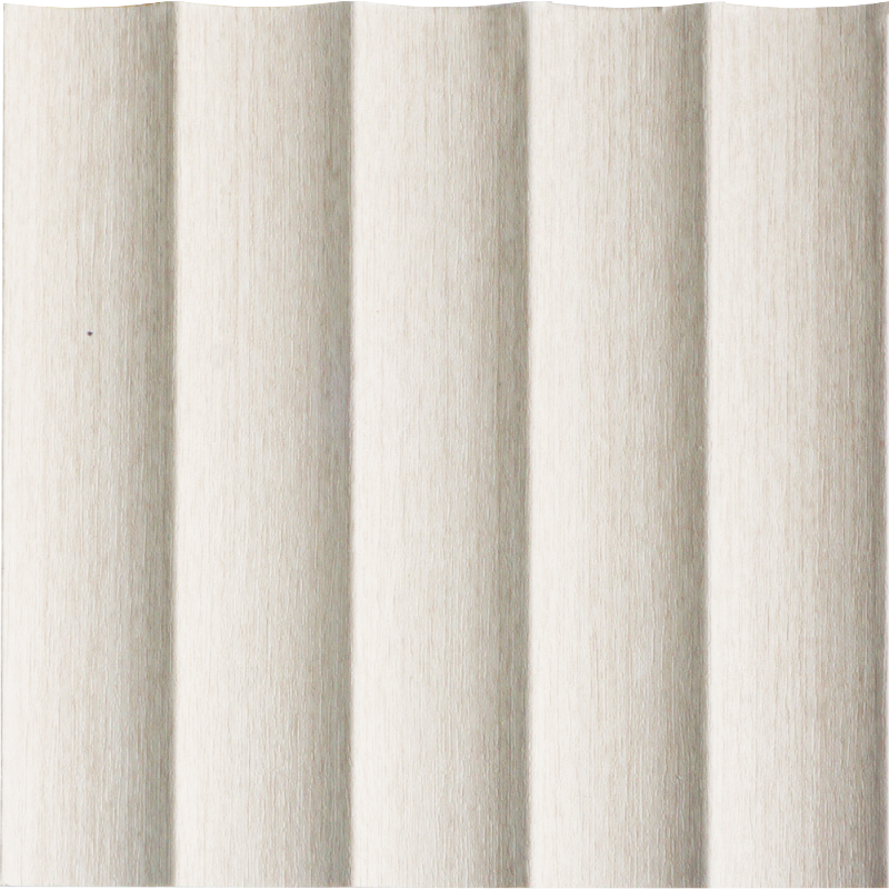 ระแนงลอนเว้า รุ่น Wava สี Vanilla Oak