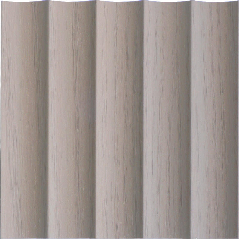 ระแนงลอนเว้า รุ่น Wava สี Morel Walnut