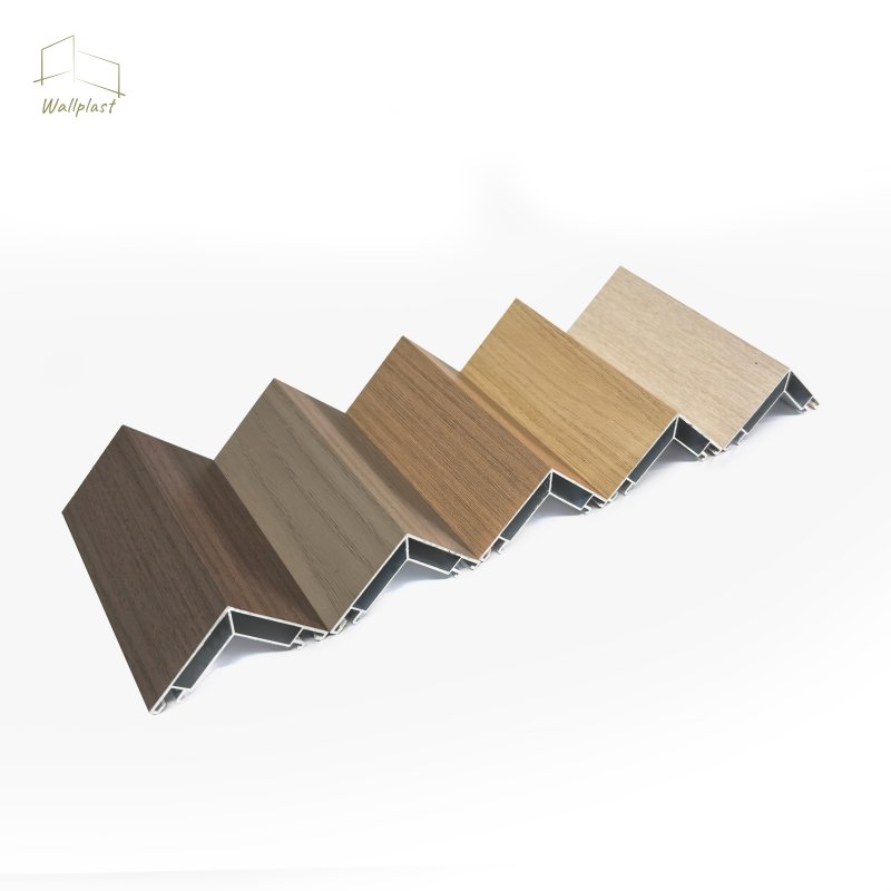 ตัวจบระแนงครอบฉาก รุ่น L Corner สี Vanilla Oak