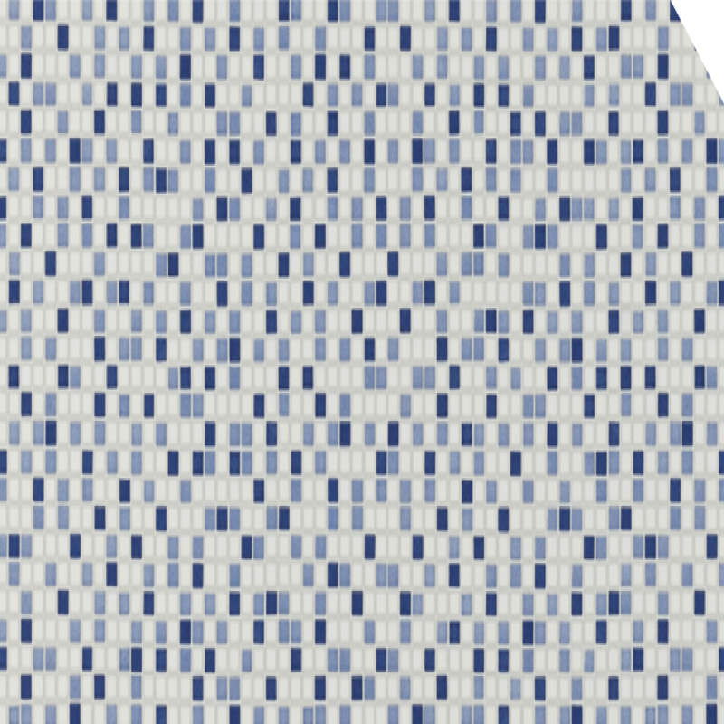 Fresh Blue Mosaico