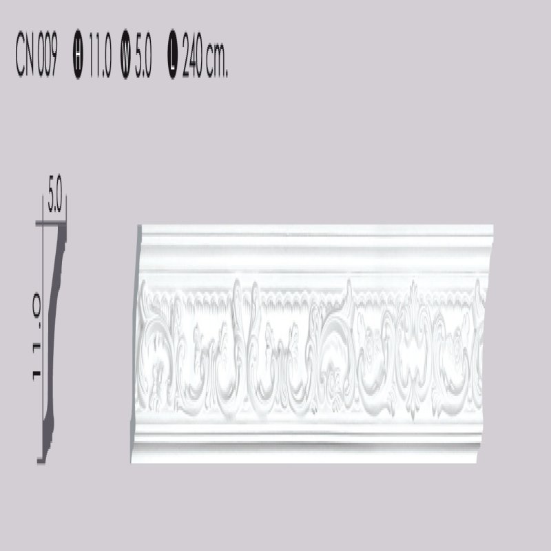 Polydec Cornices Mouldings (2.40 Metre/Piece)