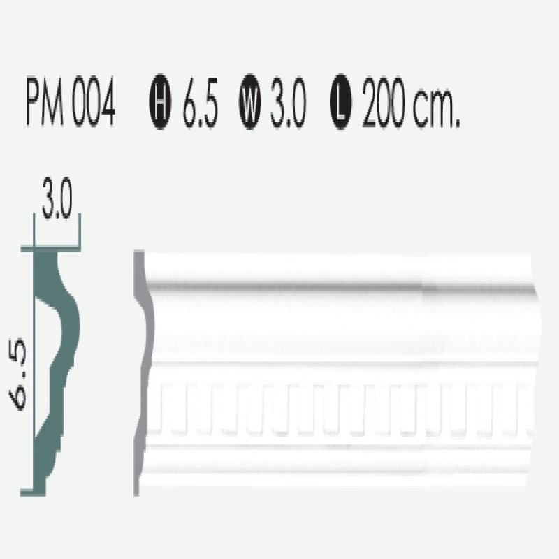 POLYDEC Panels Mouldings (2 Metre/Piece)
