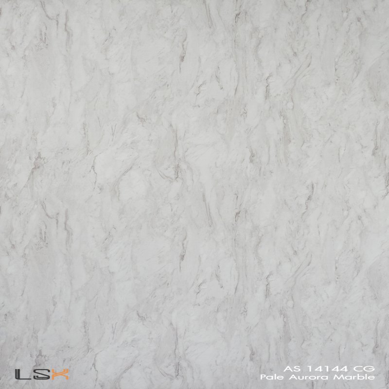แผ่นลามิเนต สี Pale Aurora Marble ผิวด้าน