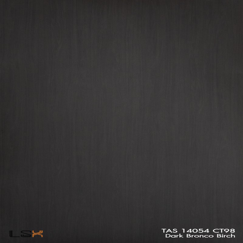 แผ่นลามิเนต สี Dark Bronco Birch ผิวไม้