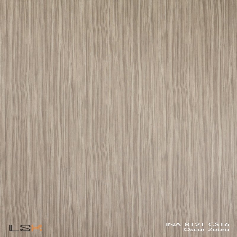 แผ่นลามิเนต สี Oscar Zebra ผิวไม้