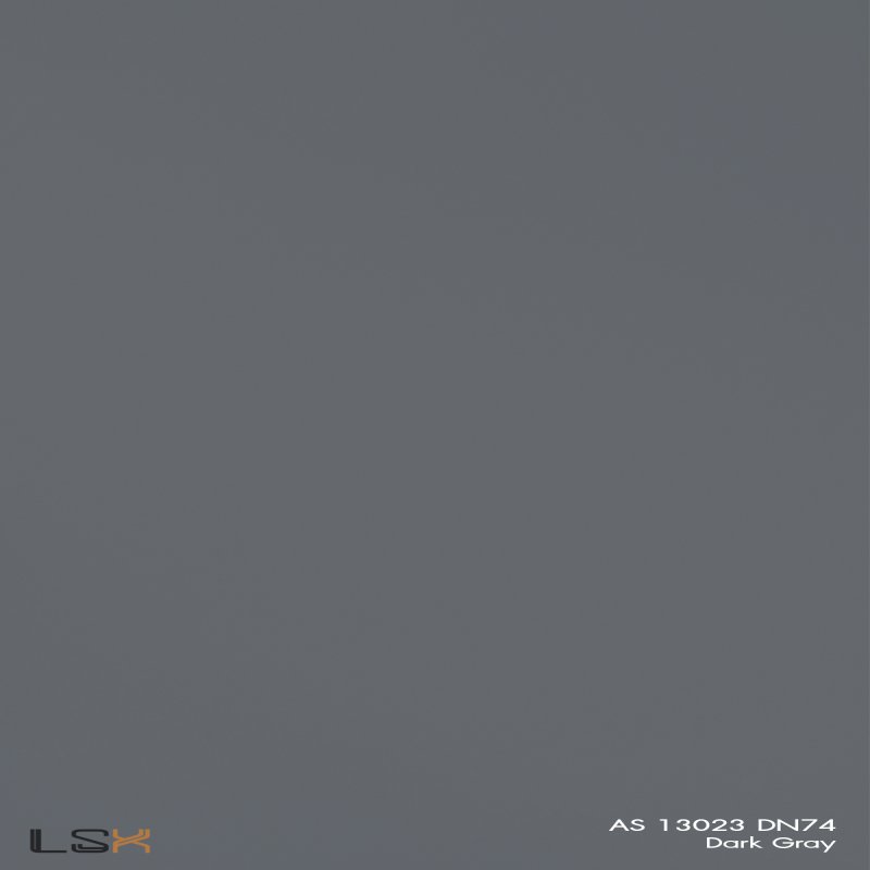 แผ่นลามิเนต สี Dark Gray ผิวซอฟต์แมตต์