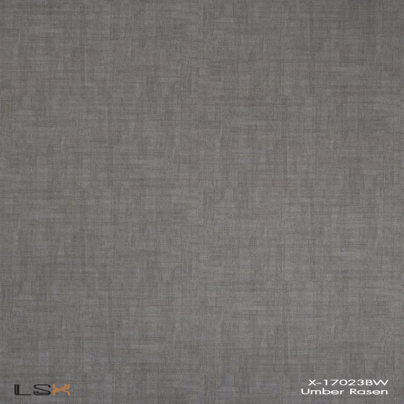 แผ่นลามิเนต สี Umber Rasen ผิวผ้า