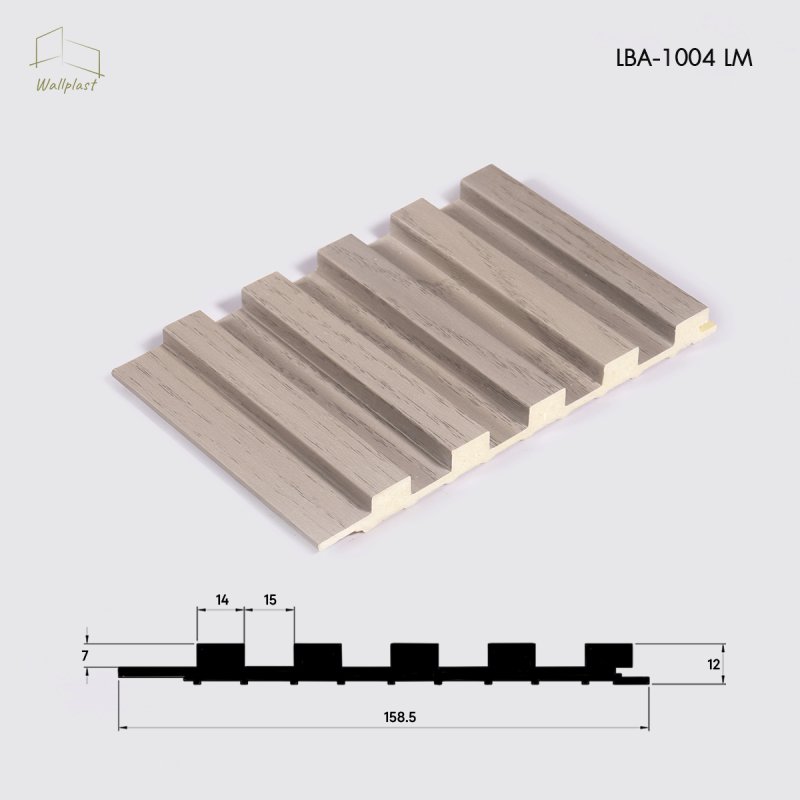 ระแนงลอนตัน รุ่น Groova สี Morel Walnut