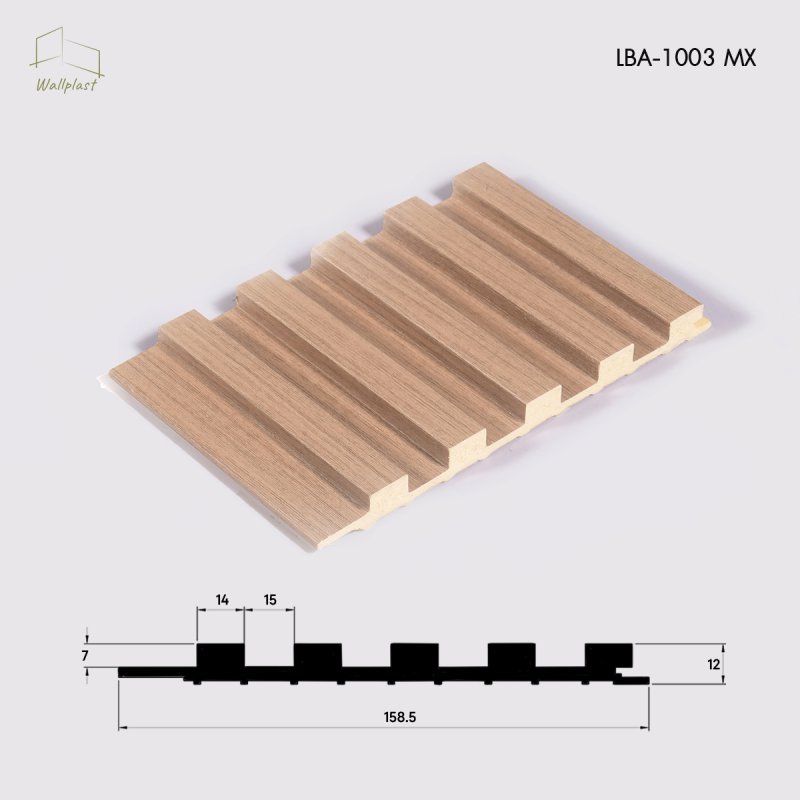 ระแนงลอนตัน รุ่น Groova สี Peanut Oak