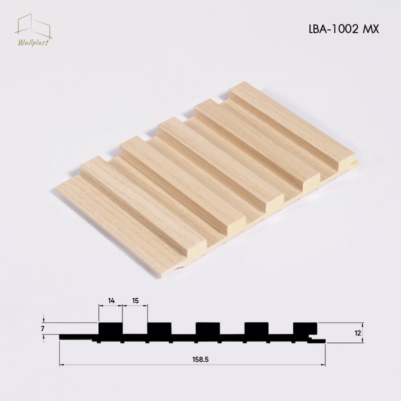 ระแนงลอนตัน รุ่น Groova สี Custard Oak