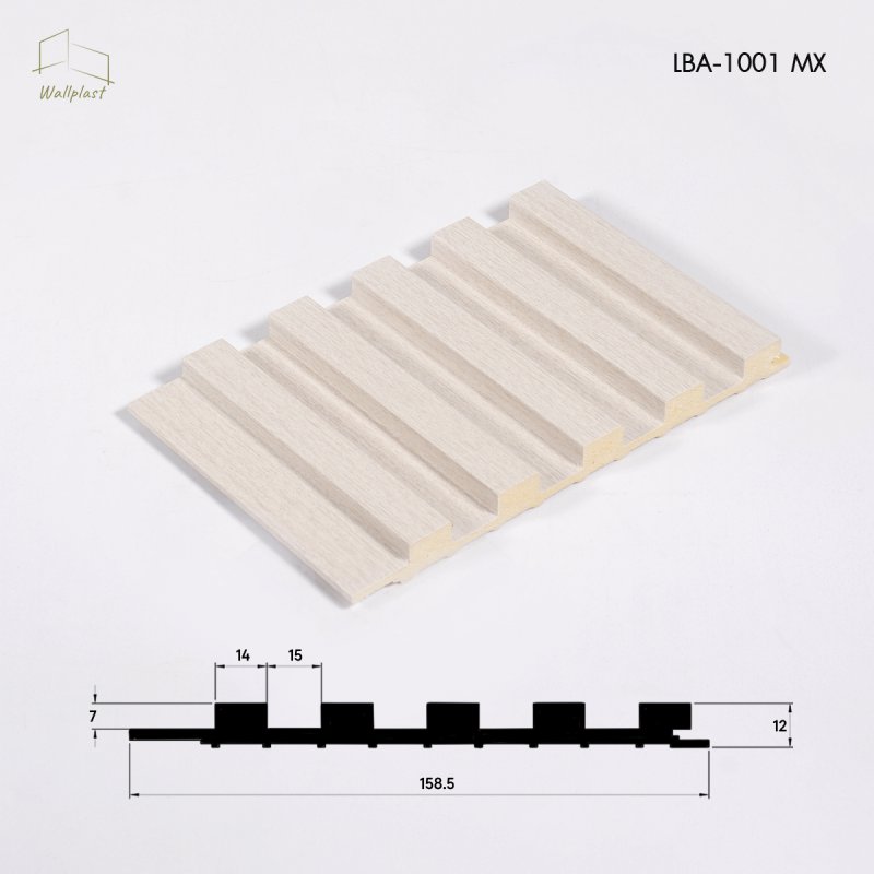 ระแนงลอนตัน รุ่น Groova สี Vanilla Oak