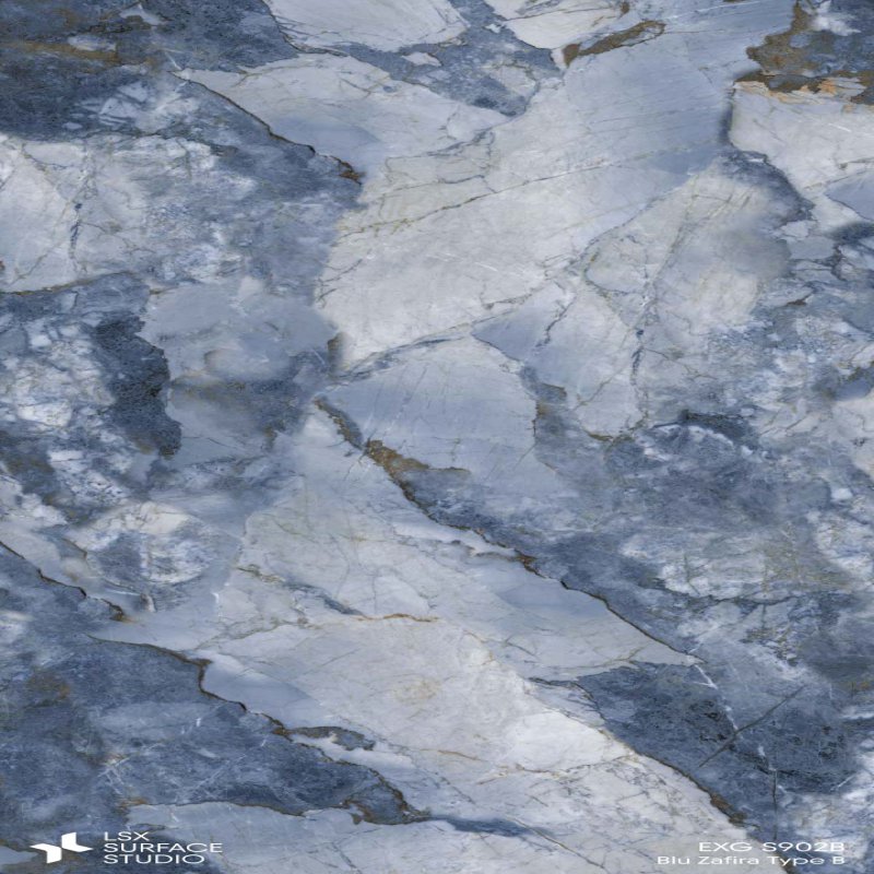 แผ่นลามิเนต สี Blu Zafira Type B