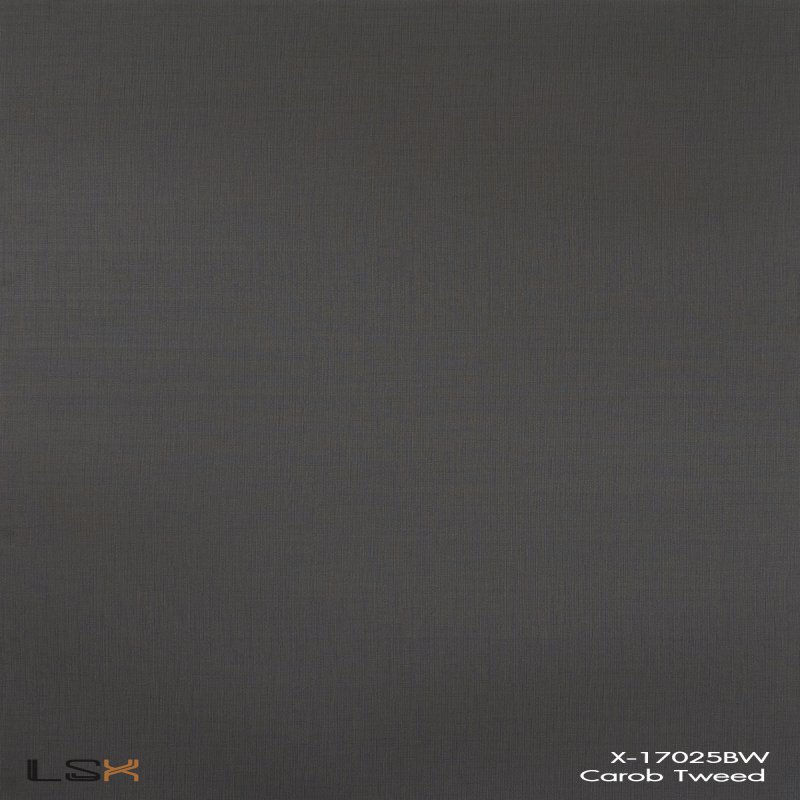 แผ่นลามิเนต สี Carob Tweed ผิวผ้า