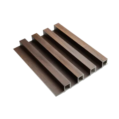 ระแนงไม้เทียม สี Smoke