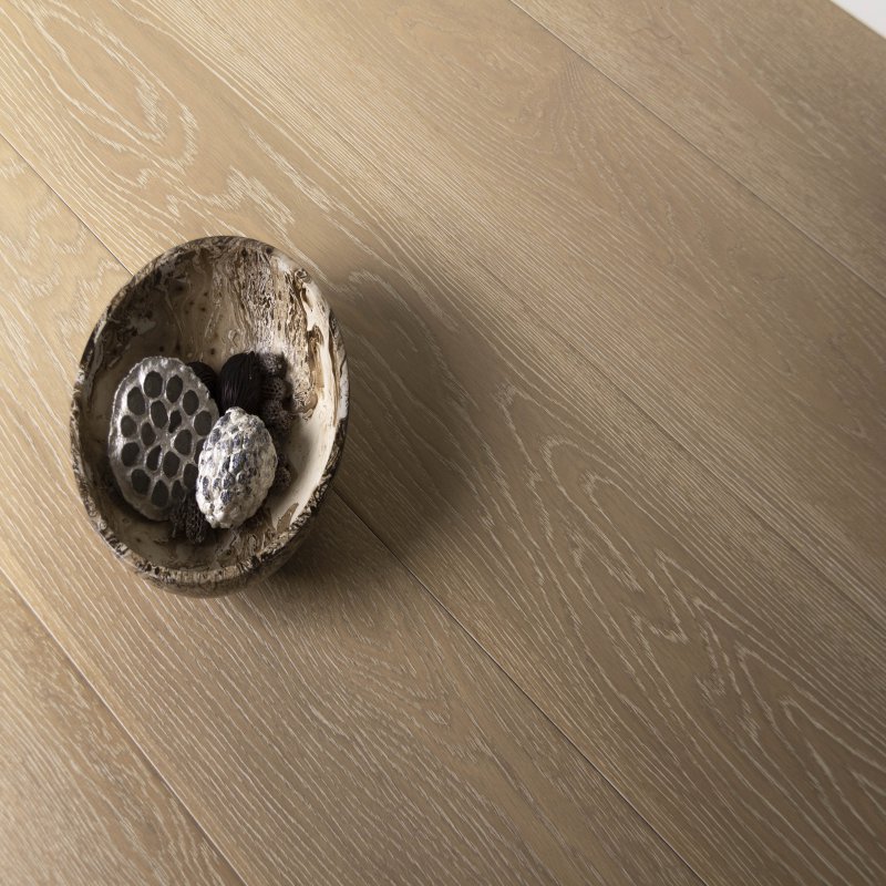 Engineered Wood Flooring  (Multi Layers) :  White Wash Brush