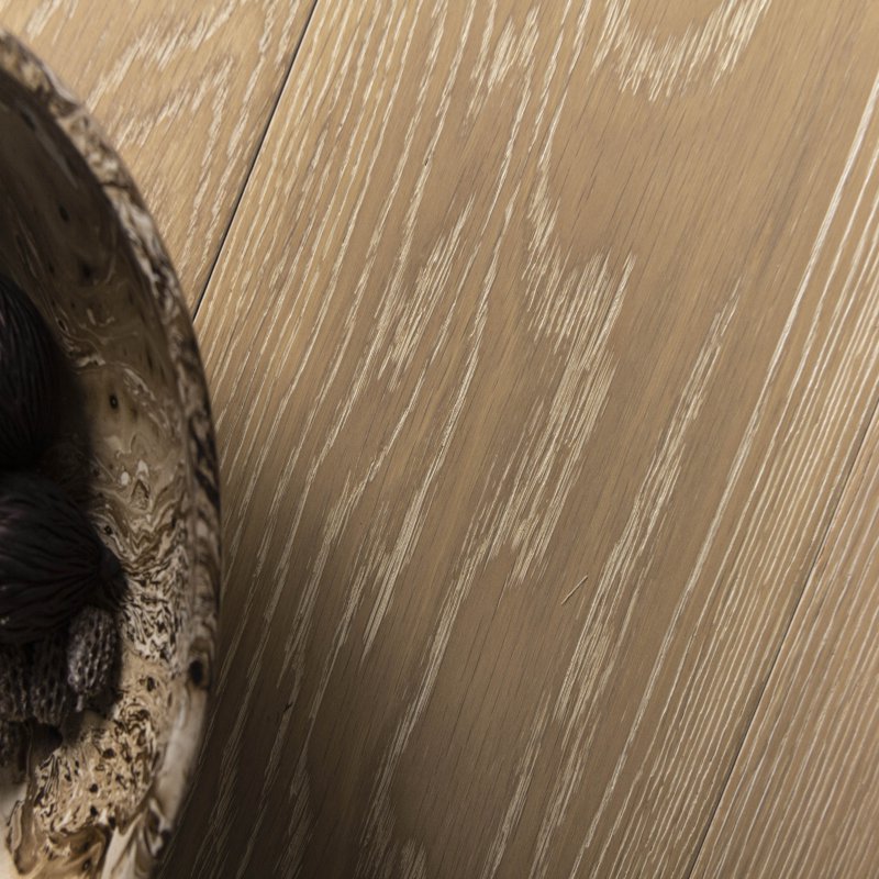 Engineered Wood Flooring  (Multi Layers) :  White Wash Brush