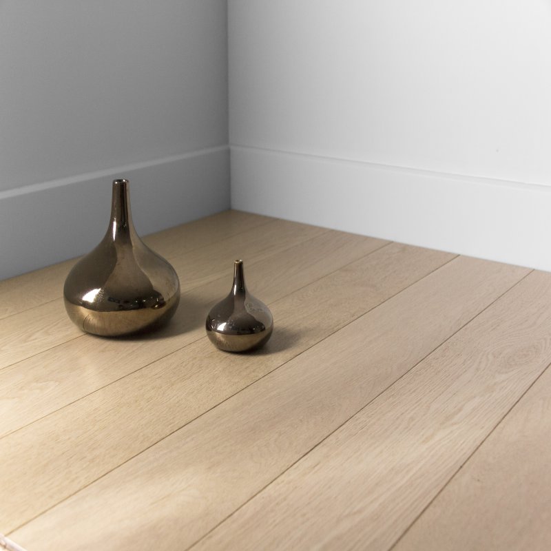 Engineered Wood Flooring  (Multi Layers) : Natural Bright Brush