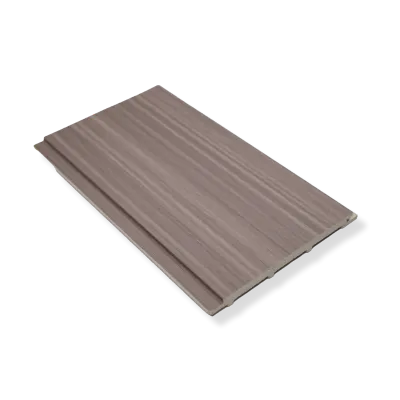 ระแนงไม้เทียม สี Teak