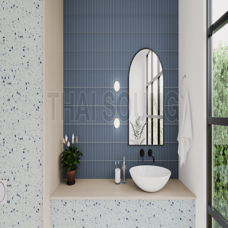 KITKAT PURE MOSAIC BLUE ANTISLIP R11 29.6x29.9