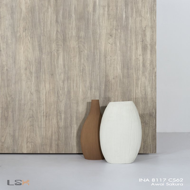 แผ่นลามิเนต สี Awai Sakura ผิวไม้