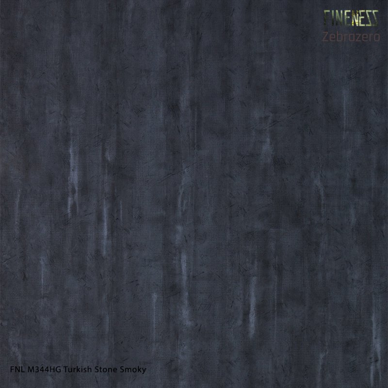 ลามิเนตปิดผิว HPL Laminate ลายหิน Turkish Stone Smoky สีเทาเข้ม ผิวเงาหนา 0.8 มม.